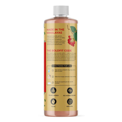 Boldveda Cold Pressed Giloy Juice - Distacart