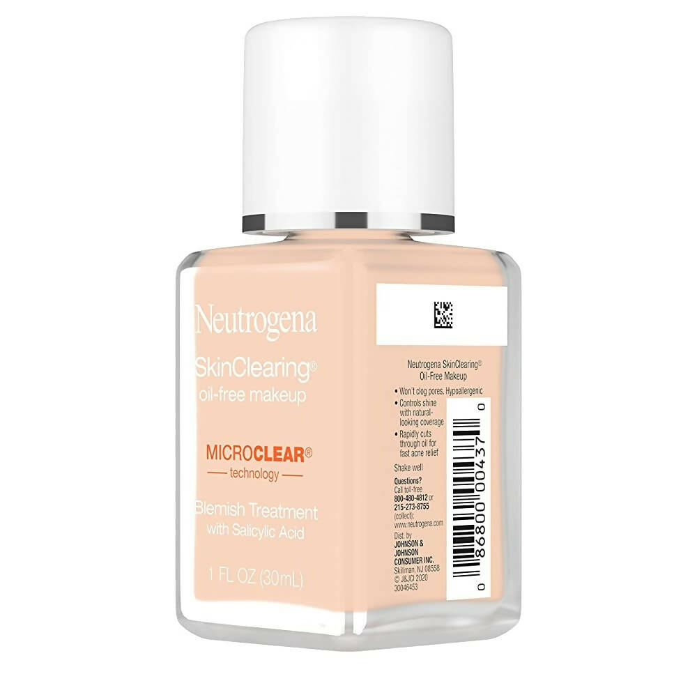 Neutrogena Skinclearing Makeup, 8 Medium Beige - Distacart