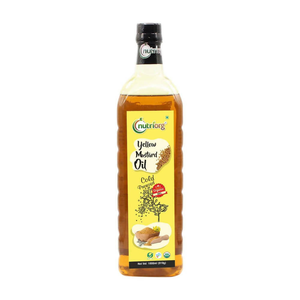 Nutriorg Organic Yellow Mustard Oil - Distacart