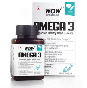 Wow Life Science Omega 3 Capsules