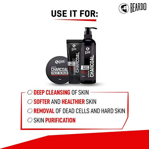 Beardo Activated Charcoal Combo - Distacart