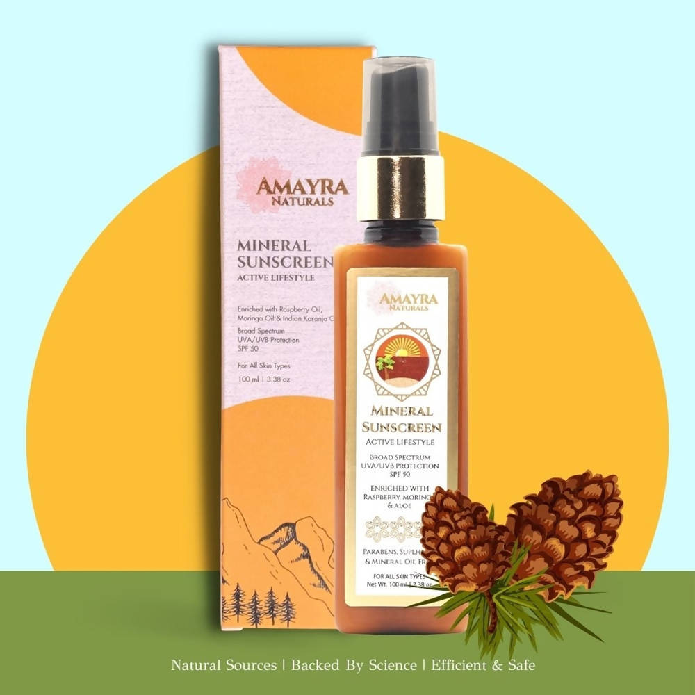 Amayra Naturals Mineral Sunscreen SPF 50 - Distacart