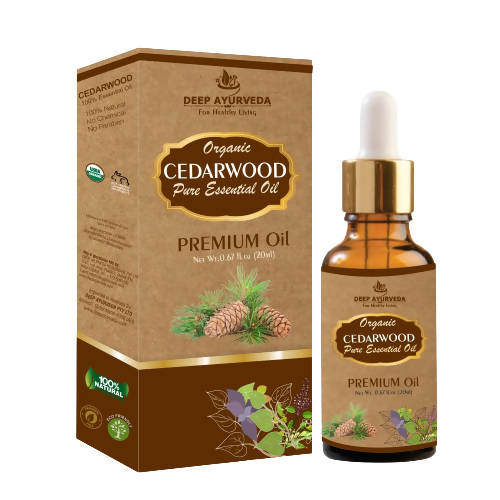 Deep Ayurveda Cedarwood Pure Essential Oil - Distacart