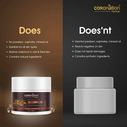 Coronation Herbal Coffee Face Mask - Distacart