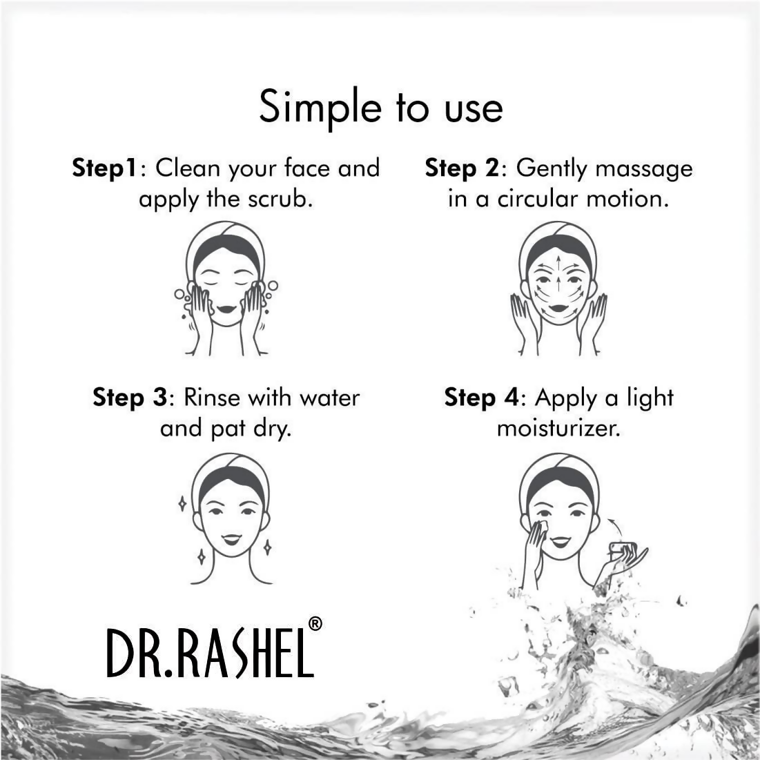 Dr.Rashel De-Tan Scrub For Face And Body - Distacart