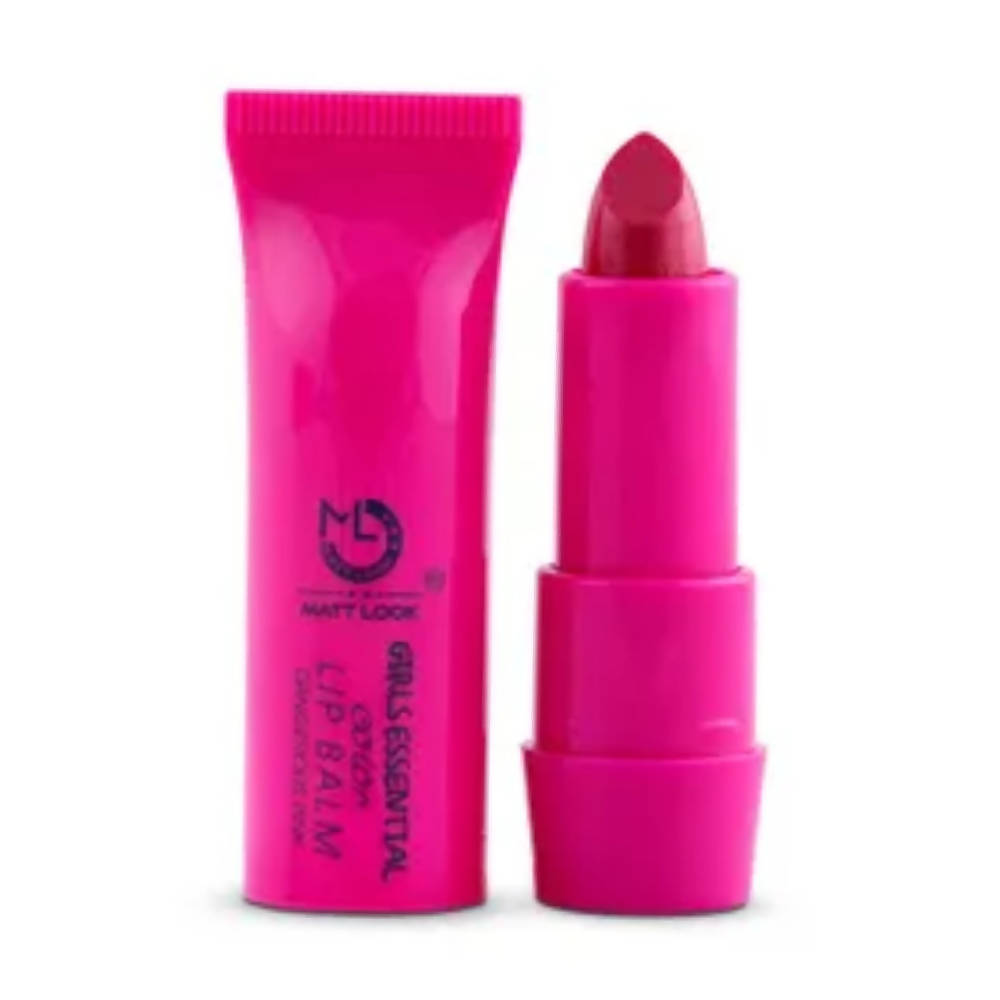 Matt Look Girls Essential Color Lip Balm - Distacart