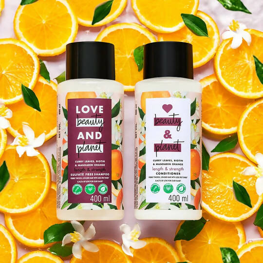 Love Beauty And Planet Long & Strong Hair Care Combo - Distacart