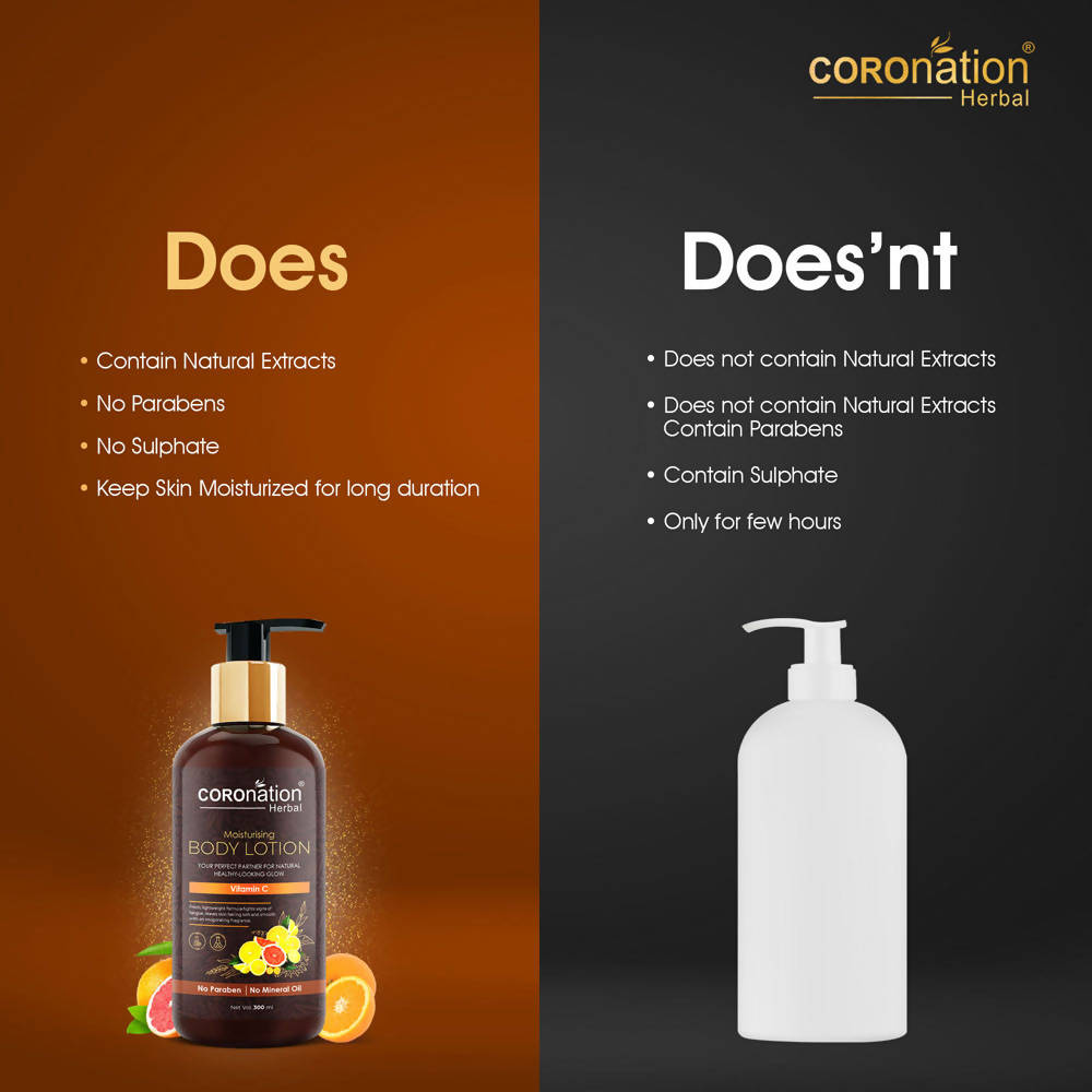 Coronation Herbal Vitamin C Moisturizing Body Lotion - Distacart