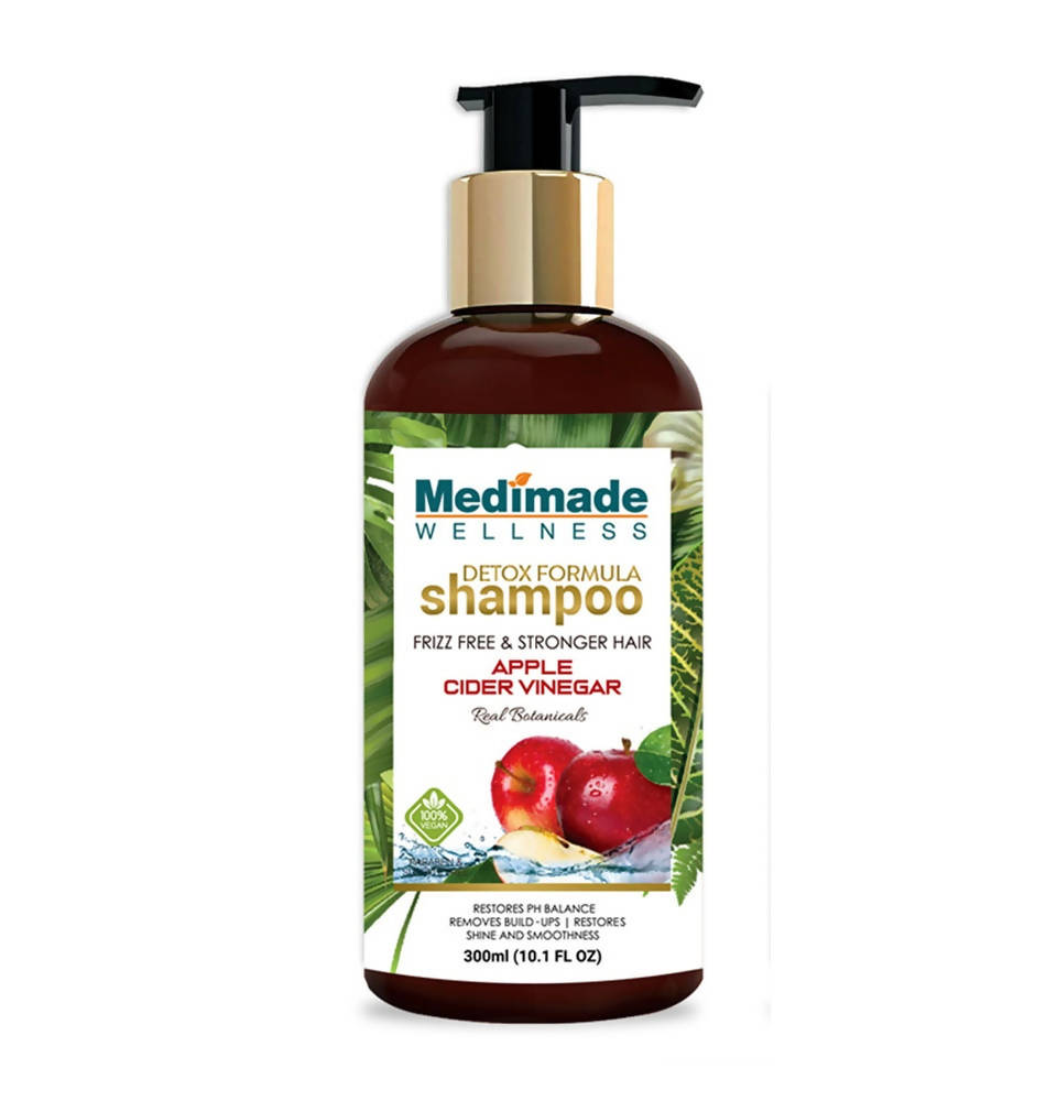 Medimade Wellness Detox Formula Shampoo Apple Cider Vinegar - Distacart