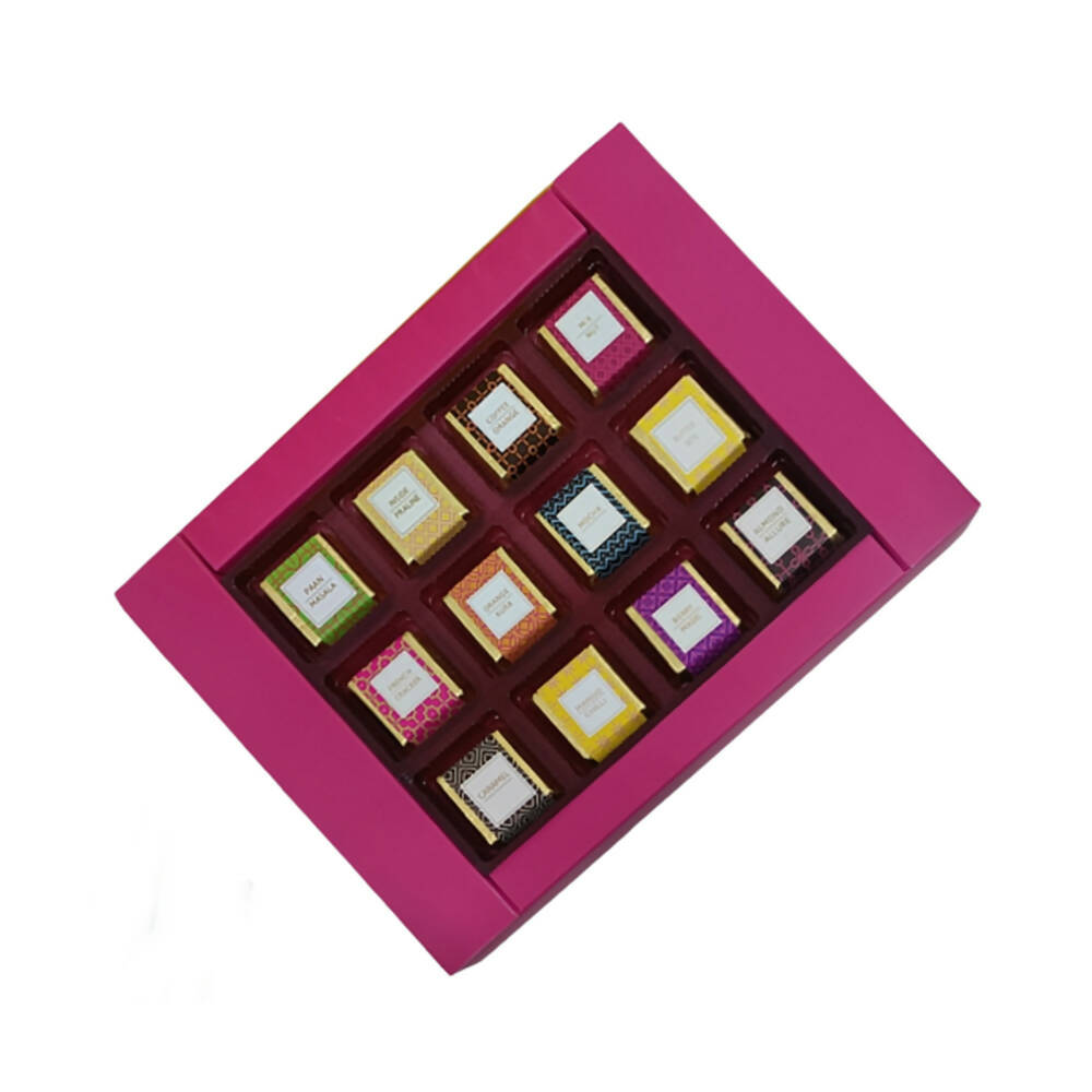 Dibha Ruchoks Assorted Chocolate Gift Pack (12 Assorted Chocolates) - Distacart