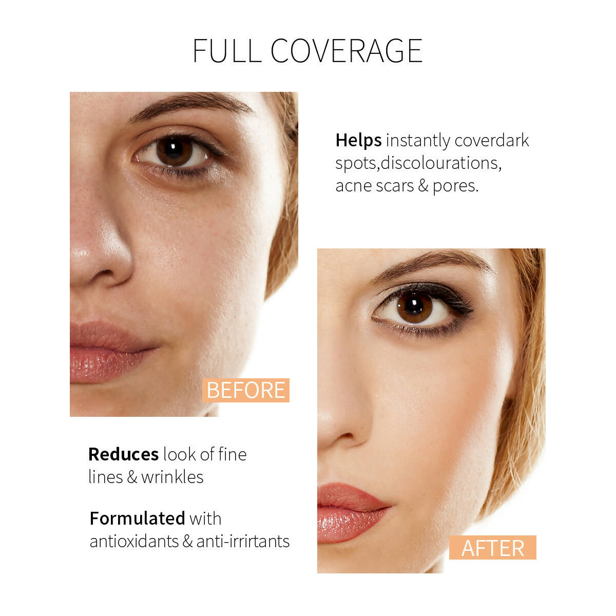 Maliao Professional Matte Look Age Defying Color Intense Foundation - Distacart