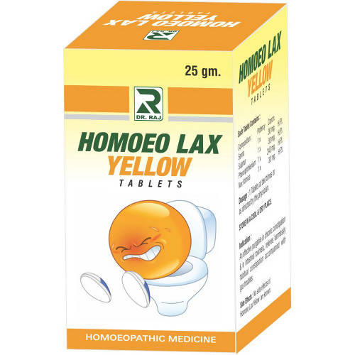 Dr. Raj Homeopathy Homoeo Lax Yellow Tablets