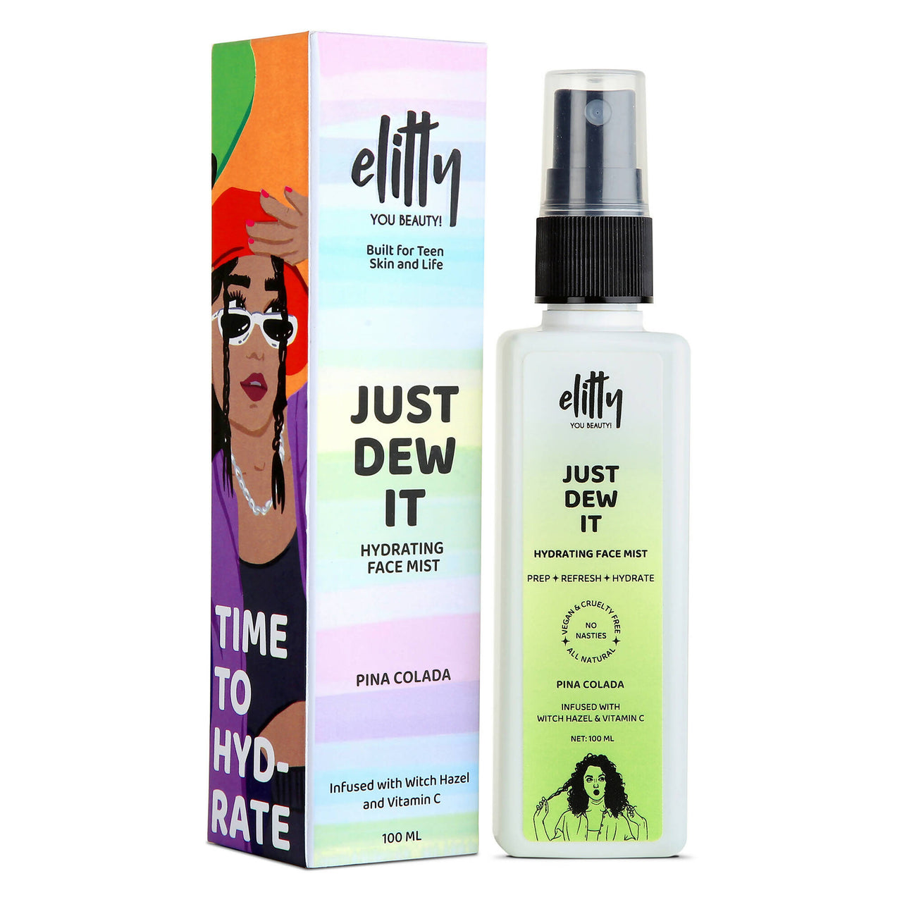 Elitty Just dew it - Hydrating Hydrating Pina Colada Face Mist - Distacart
