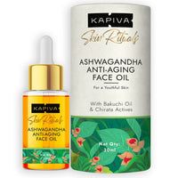 Thumbnail for Kapiva Ayurveda Skin Rituals Ashwagandha Anti-Aging Face Oil - Distacart