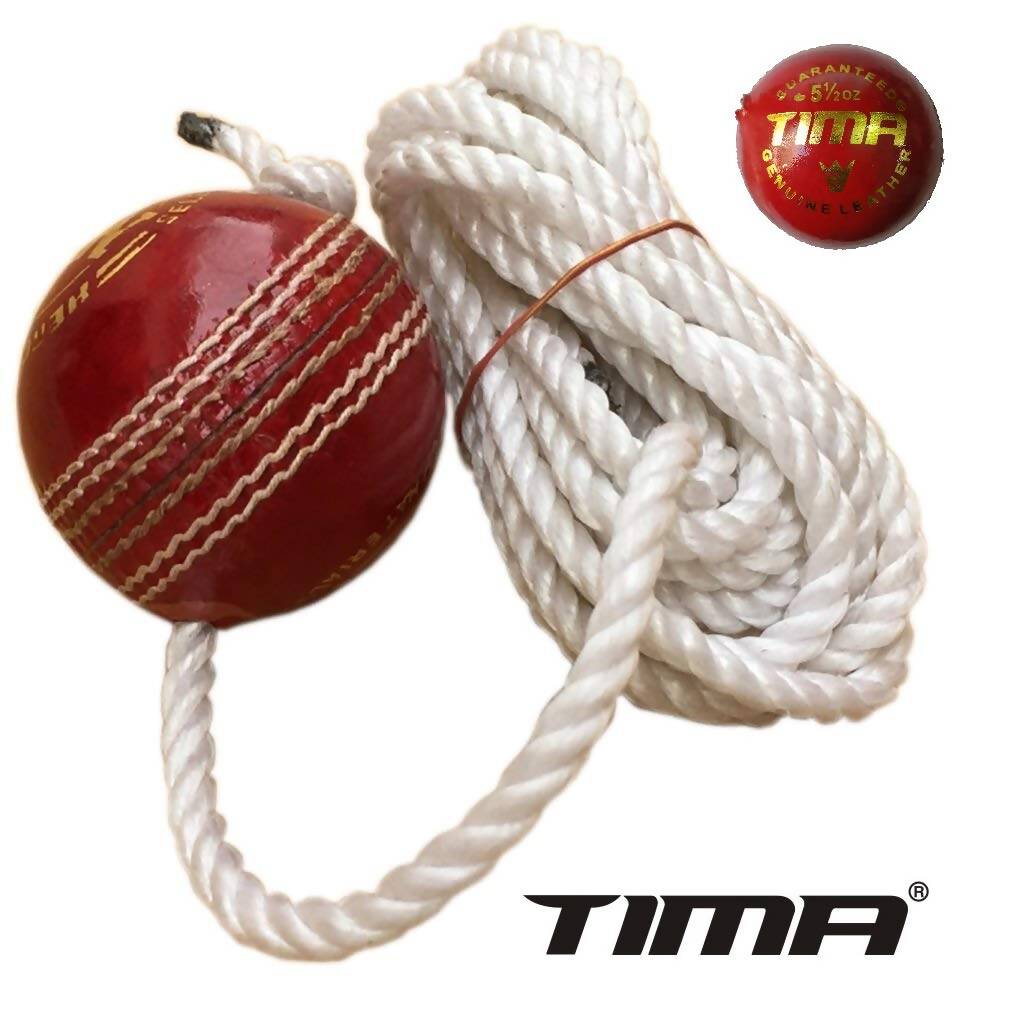 Tima Leather Cricket Shot Practice Hanging Ball - Distacart