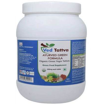 Ved Tattva Ayurved Green Tablets - Distacart