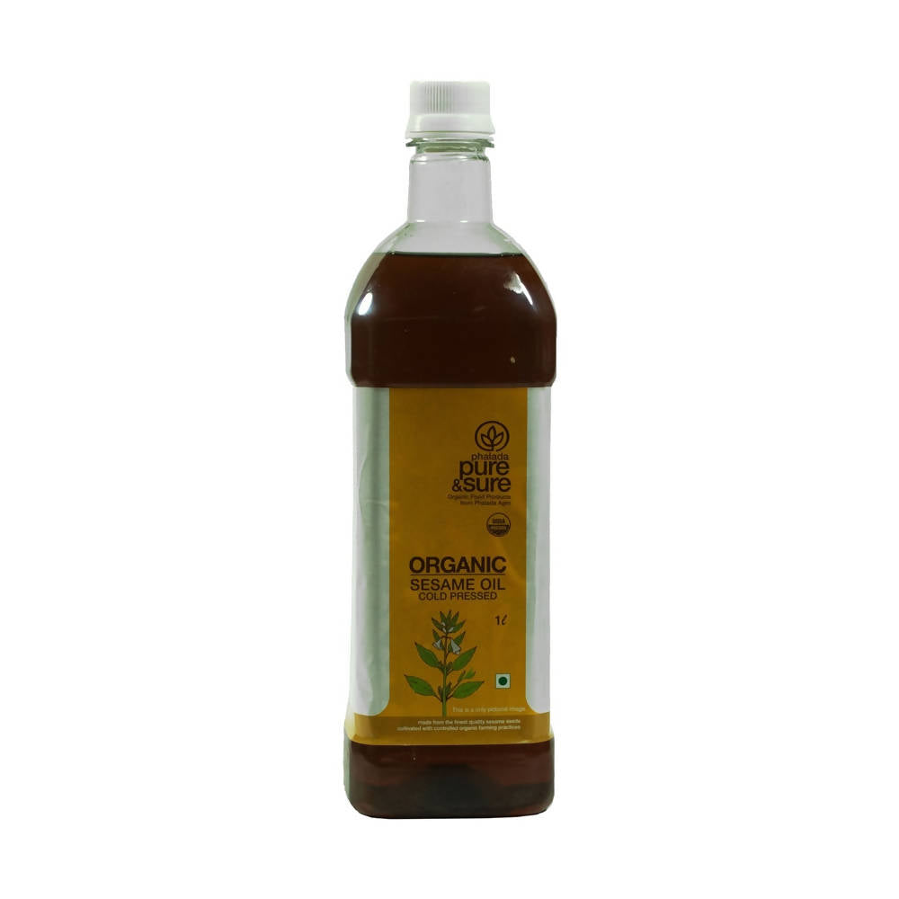 Pure & Sure Organic Cold Pressed Sesame Oil - Distacart