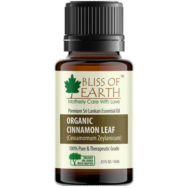 Bliss of Earth Organic Cinnamon Leaf Premium Sri Lankan Essential Oil - Distacart