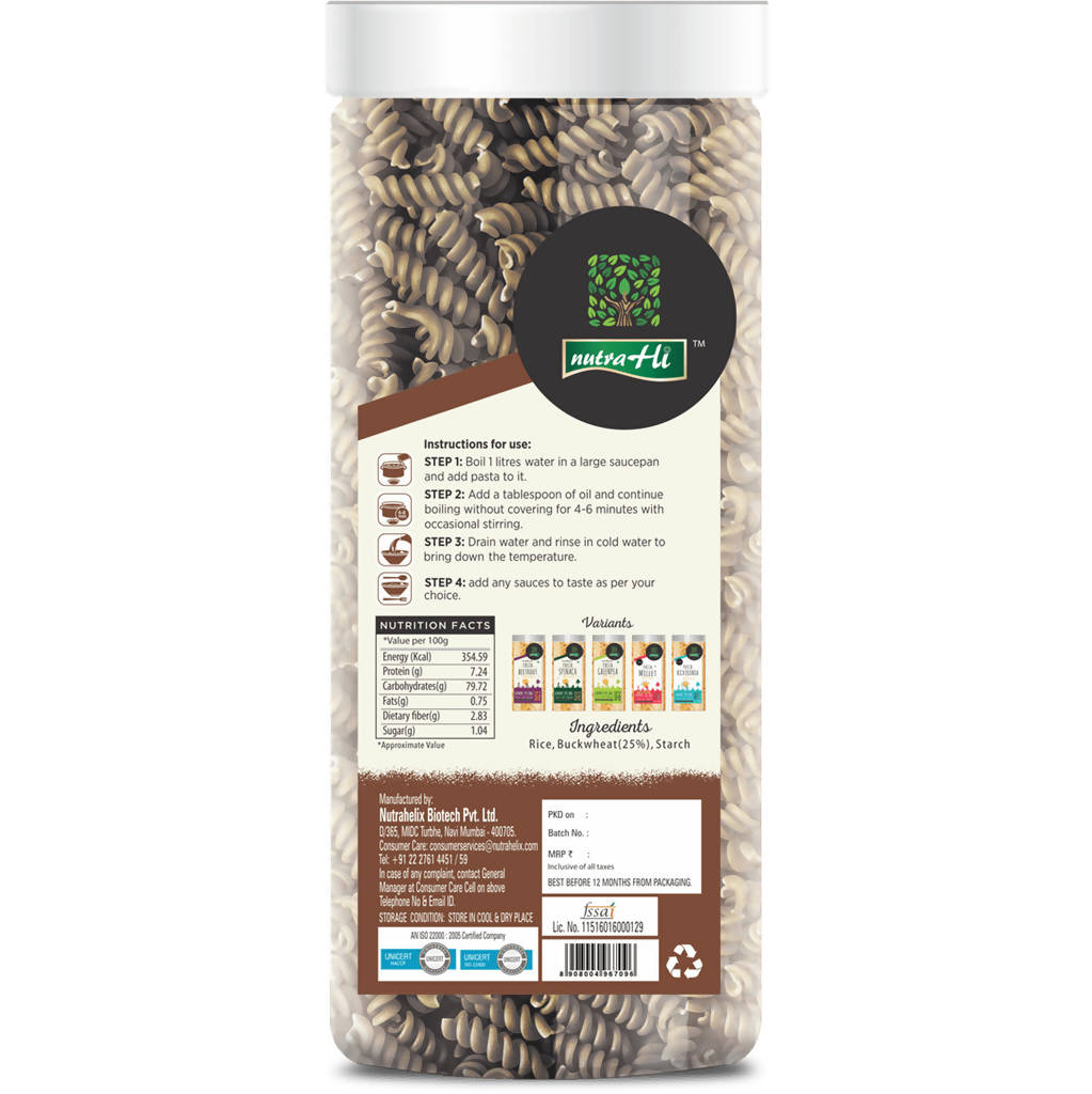 NutraHi Gluten-Free Pasta Buckwheat - Distacart