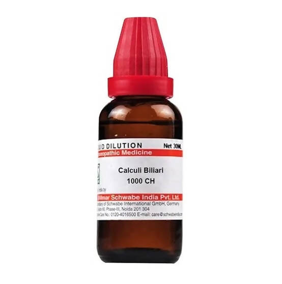 Dr. Willmar Schwabe India Calculi Biliari Dilution 1000 ch