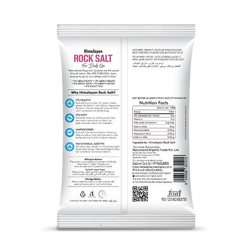Nature Land Organics Himalayan Pink Rock Salt - Distacart