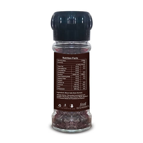 Nature Land Organics Black Salt Fine Crystal - Distacart