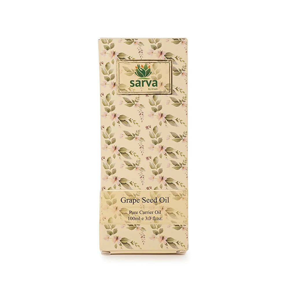 Sarva by Anadi Grape Seed Carrier Oil - Distacart