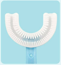 Thumbnail for LandVK's Toothbrush for Kids with U Shaped Silicone Brush - Distacart