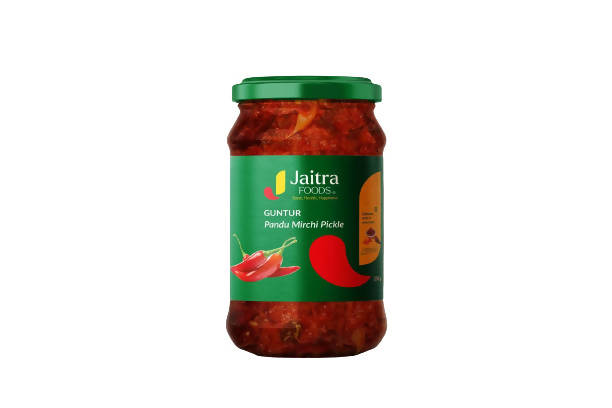 Jaitra Foods Guntur Pandu Mirchi Pickle - Distacart