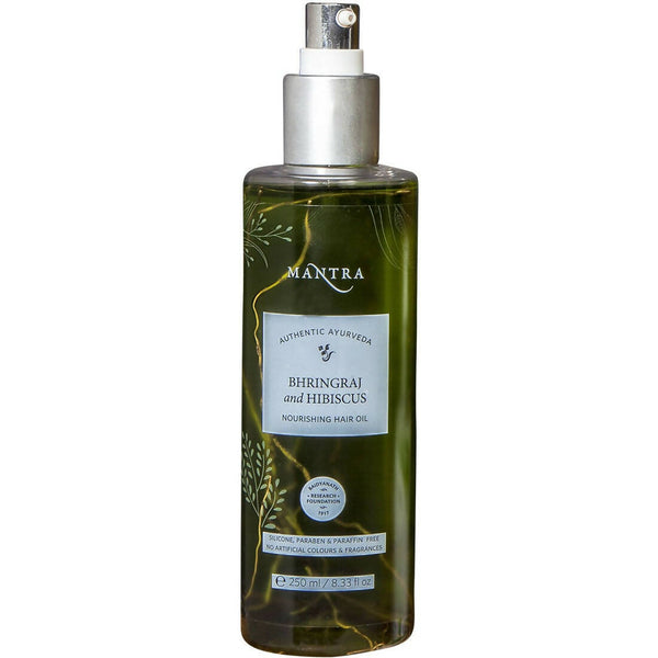 Mantra Herbal Bhringraj and Hibiscus Nourishing Hair Oil - Distacart