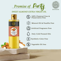 Thumbnail for Buddha Natural Extra Virgin Cold Pressed Sweet Almond Oil - Distacart
