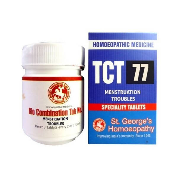 St. George's Homeopathy TCT 77 Tablets