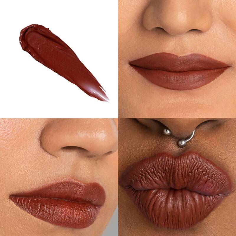 LoveChild By Masaba Gupta Mamma Mia Lush-Matte Lip Creme - Kapi Martini - Distacart