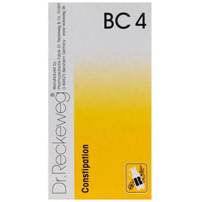 Dr. Reckeweg Bio Combination 4 (BC 4) Tablets - Distacart