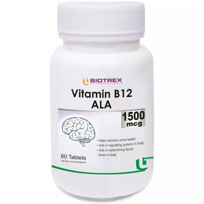 Biotrex Vitamin B12 Ala 1500mg Tablets - Distacart