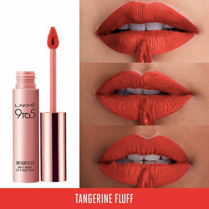 Lakme 9 to 5 Weightless Mousse Lip & Cheek Color - Tangerine Fluff - Distacart