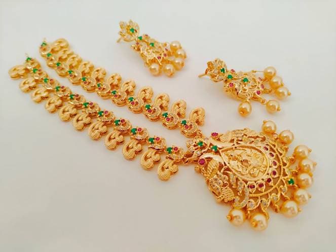 Multicolor Temple Bridal Jewelry