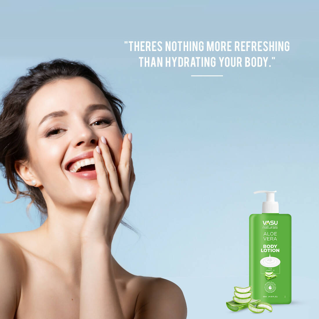 Vasu Naturals Aloe Vera Body Lotion - Distacart