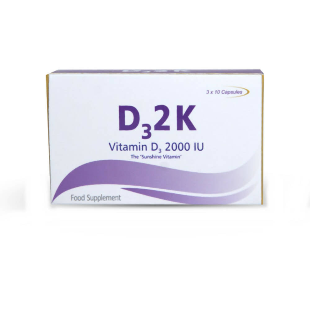 Nutra Grace D3 2k Vitamin D3 2000 I.U Capsules - Distacart