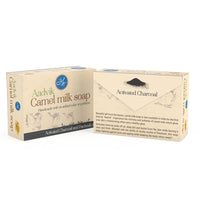 Thumbnail for Aadvik Camel Milk Soap With Activated Charcoal And Patchouli Oil benefits