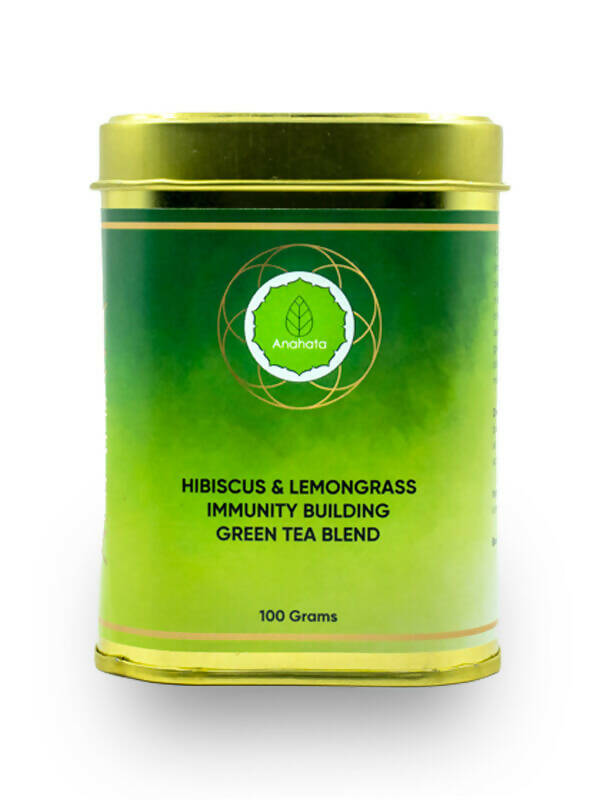 Anahata Hibiscus &amp; Lemongrass Immunity Boosting Green Tea Blend - Distacart