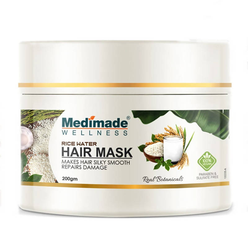 Medimade Wellness Rice Water Hair Mask - Distacart