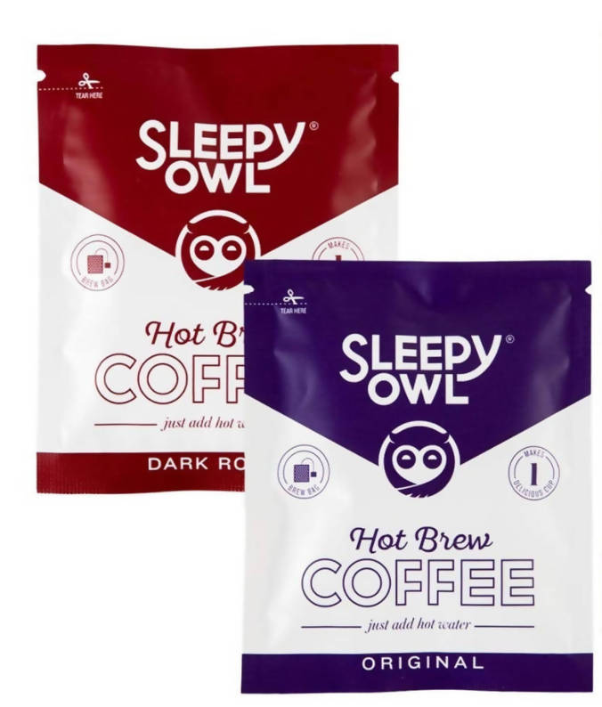 Sleepy Owl Hot Brew Coffee Combo