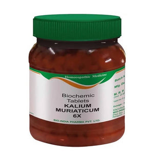 Bio India Homeopathy Kalium Muriaticum Biochemic Tablets