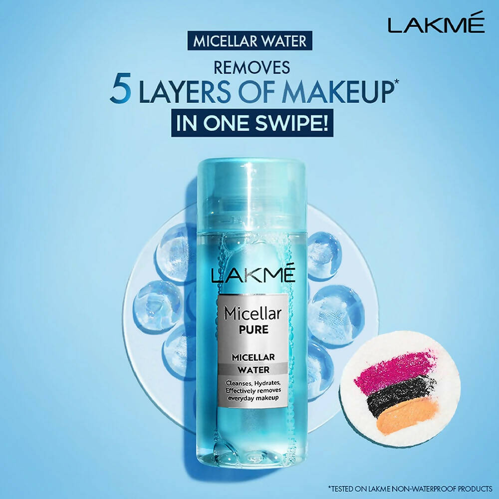 Lakme Micellar Water Make-Up Remover - Distacart