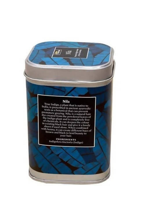Bipha Ayurveda Alaka Nila Natural Indigo Powder For Hair Colouring - Distacart