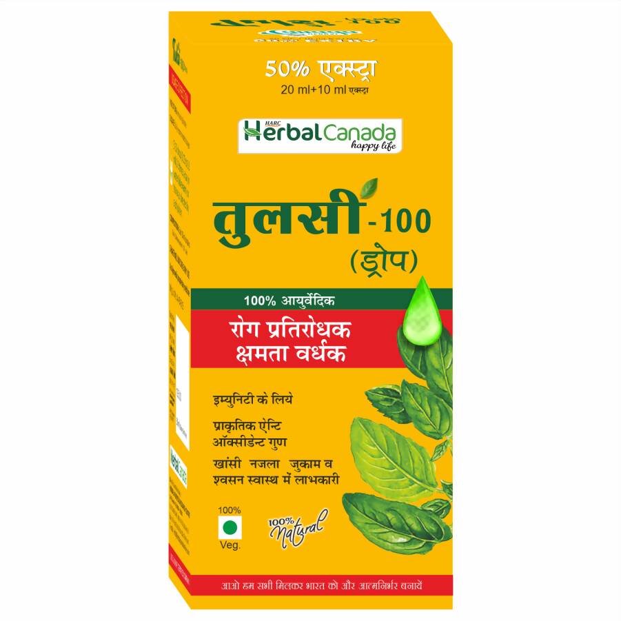Herbal Canada Tulsi 100 Drops - Distacart