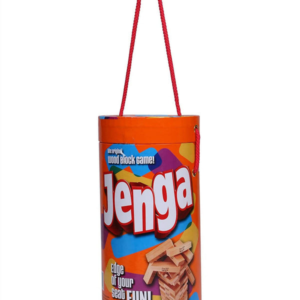 Sardar Ji Ki Dukan Gaming Jenga Tube Pack Hardwood Blocks Stacking Tower Game For Kids Ages 6 And Up, 1 Or More Players - Distacart