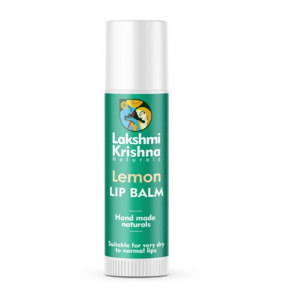Lakshmi Krishna Naturals Lemon Lip Balm - Distacart
