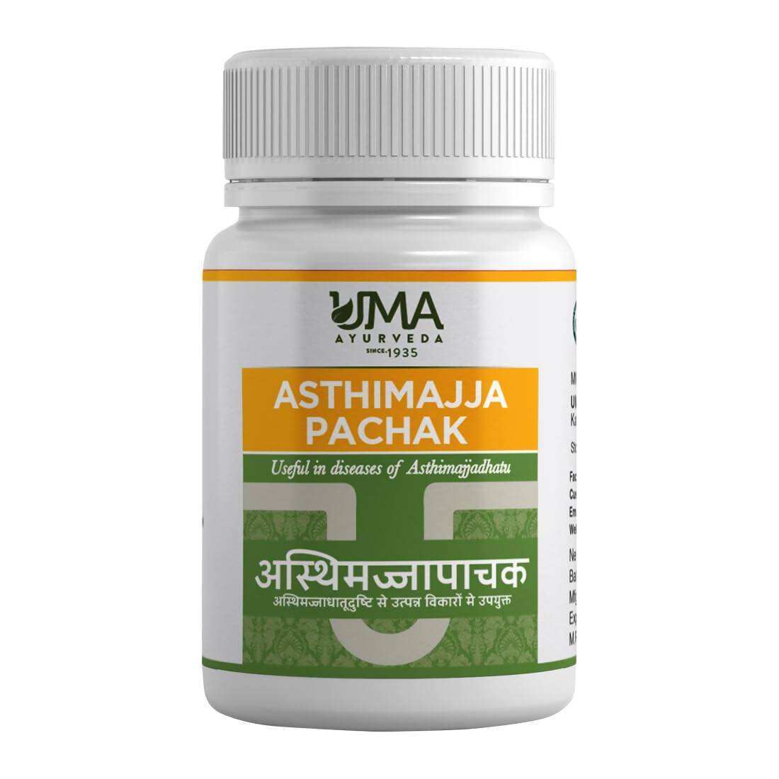 Uma Ayurveda Asthimajjapachak Tablets - Distacart